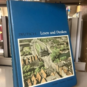 Deutch : Lesen und Denken Rehder Thomas Twaddell Vintage 1964 HC Holt Rinehart - Picture 1 of 6