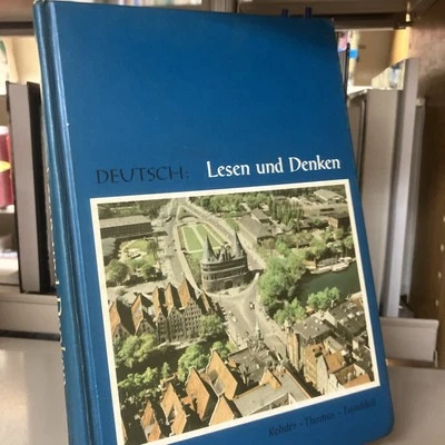 Deutch : Lesen und Denken Rehder Thomas Twaddell Vintage 1964 HC Holt Rinehart - Image 1 of 4
