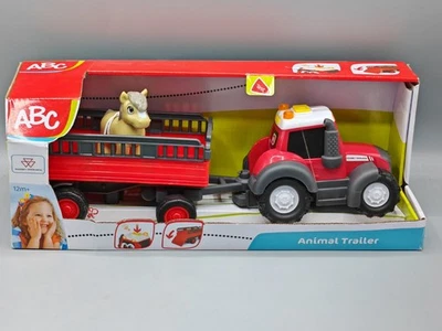Dickie Toys Fendti Animal Trailer Pferd, Traktor mit Anhänger - Bild 1 von 3