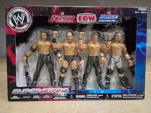 Jakks WWE SuperStars RAW ECW SMACKDOWN NUEVO 4 figuras conjunto Jericho, Festus, Burchil - Imagen 1 de 7