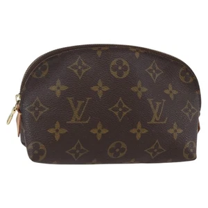 LOUIS VUITTON Monogram Pochette Cosmetic PM Pouch M43998 LV Auth 145781 - Picture 1 of 18