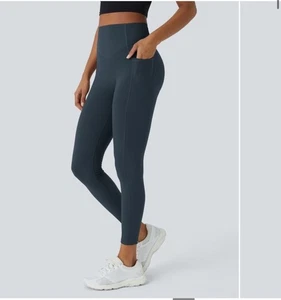 NEU Halara UltraSculpt hoch tailliert Scrunch Po Lifting Tasche Leggings XS grau - Bild 1 von 7