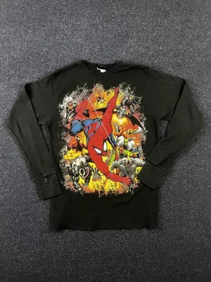 Marvel Spider-Man Shirt Youth Large Mad Engine Superhero Long Sleeve Comic Tee - Image 1 of 4