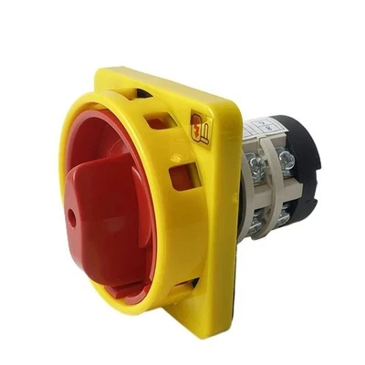 20A Manual Transfer Cam Switch 2P 2-Position LW31 Padlock On/Off YMZ12-20/2GS - Image 1 of 4