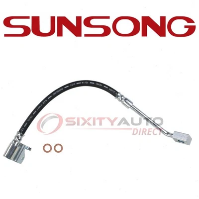 Sunsong Front Left Brake Hydraulic Hose for 2002 Chrysler Cirrus - Hoses oc - Image 1 of 4
