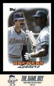 1988 Topps #639 Brewers Leaders Milwaukee Brewers - Picture 1 of 2