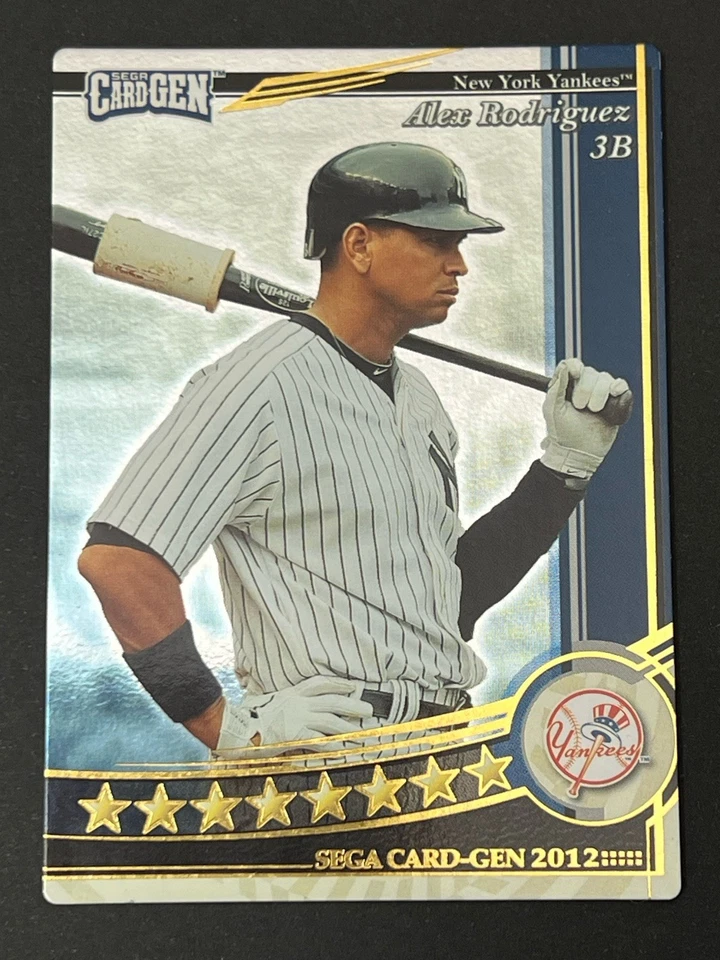 ALEX RODRIGUEZ - 2012 Topps Sega Card-Gen Japanese RARE FOIL Parallel #R20 - Image 1 of 2