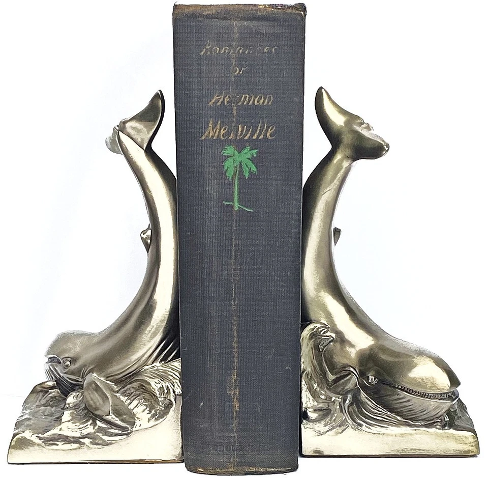 1931 MOBY DICK whaling FIRST EDITION maritime TYPEE Ocean Voyages ship MELVILLE - Image 1 of 4