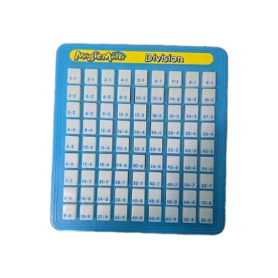 Magic Math Division Push Button Learning Game 1993 Education Home School Vintage - Image 1 of 4