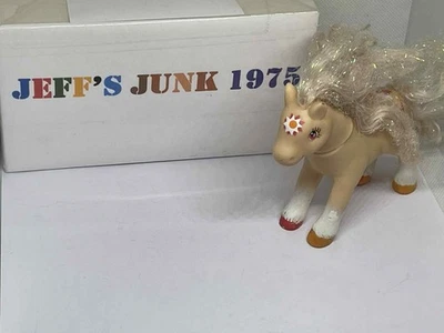 VINTAGE LANARD PONY - 1994 - SUNFLOWER HORSE - RETRO TOY 90S WEAR - Image 1 of 4