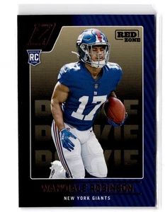 2022 Zenith Wan'Dale Robinson RC #120 Red Zone New York Giants - Picture 1 of 2