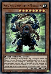 Sengenjin erwacht aus einem Millennium 1. Auflage Ultra Rare INFO-DE001 Yu-Gi-Oh! - Bild 1 von 2