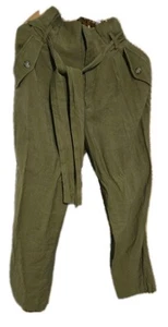 Pantalones para mujer H&M talla 6 pierna ancha verde - Imagen 1 de 3