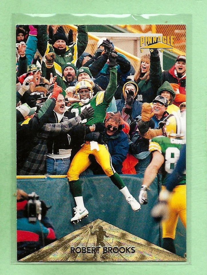 ROBERT BROOKS - 1996 Pinnacle - #2 - Packers - Comb. Shipping - Image 1 of 1