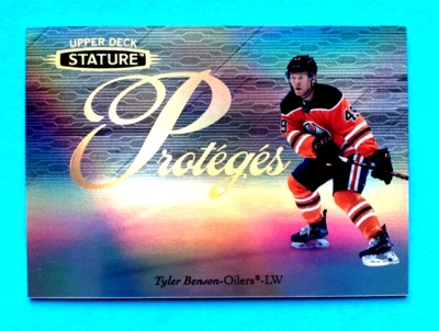 Nolan Foote 2020-21 Upper Deck Stature  "Proteges" Rookie Auto #P-50 Devils - Image 1 of 2