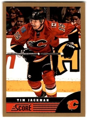 2013-14 Score Gold Tim Jackman #73 Calgary Flames - Image 1 of 2