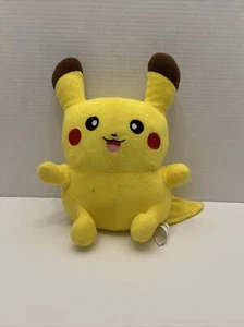 Chunky Pikachu Pokémon Coast To Coast Entertainment Claw Prize Plush 10” Rare - Picture 1 of 4