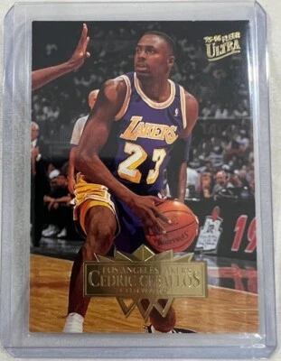 Cedric Ceball 1995-96 Fleer Ultra Basketball card #87 - Los Angeles Lakers - Image 1 of 2