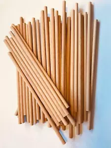 Profi Holzstäbe Buche 5x160 mm - 50 Stück Cake Pops Stäbe, Bastelstäbe - Bild 1 von 2