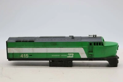 Burlington Northern Shark Nose Diesel Locomotive #415 SHELL ONLY HO 1:87 Gauge - Image 1 of 4