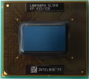 Intel Mobile Celeron 433 MHz Processor Micro PGA 2 128KB Cache 100MHz FSB SL3KB - Picture 1 of 1