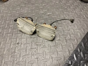 1963-64 BUICK WILDCAT LESABRE BACK UP LIGHT HOUSINGS & LENS OEM 5953907 - Picture 1 of 14