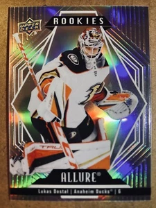 2022-23 Oberdeck Allure Hockey Rookies Lukas Dotal #119 Anaheim Enten (B) - Bild 1 von 2