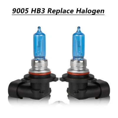 For GMC Savana 3500 1996-2021 2x 9005 halogen Headlight Bulb Super Bright 4200K - Image 1 of 4