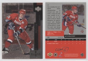 1997-98 Upper Deck Black Diamond Maxim Afinogenov #43 Rookie RC