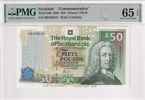 Scotland, 50 Pounds, 2005, UNC, p366 - Picture 1 of 2