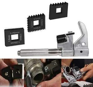 7402 Universal Thread Chaser Tool & 202817 Metric Die Set For 1-1/4” to 5” O.D. - Picture 1 of 13