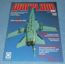 Warplane Magazine #118 Sikorsky HH-53C Helicopter Fold-Out Poster