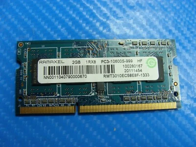Asus 14" Q400A OEM Laptop RAM Memory 2GB 1Rx8 PC3-10600S 621565-001 - Image 1 of 2