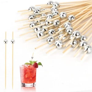 150 Pcs Cocktail Picks Disco Ball Decor 4.7 In Decorative Toothpicks For Appe... - Picture 1 of 7