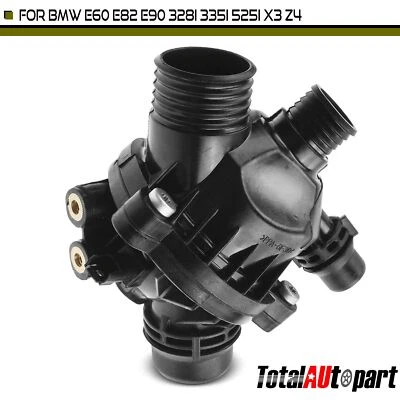 Conjunto de carcasa de termostato para BMW Serie 1 M 128i 135i 323i 325i 325xi 328i Foto 1 de 4