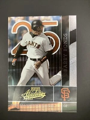 2002 Playoff Absolute Memorabilia #124 Barry Bonds San Francisco Giants - Image 1 of 2