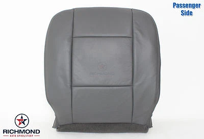 Dodge Durango SLT SXT 2004-2009 cubierta de asiento de cuero inferior lateral para pasajeros gris Foto 1 de 4