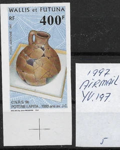 Wallis et Futuna @ 1997 Kunst Luftpost postfrisch imperf - schöner Preis @ Im.126 - Bild 1 von 1