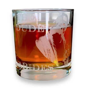 Rocks Glass - The Dude Abides - Double Old Fashioned - Picture 1 of 7