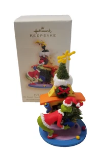 Hallmark Keepsake Ornament Hes a Mean One Dr Suess Grinch Stole Christmas 3157JR - Picture 1 of 9