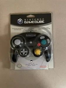 NEW Nintendo Gamecube Controller Jet Black Factory Sealed - Picture 1 of 7