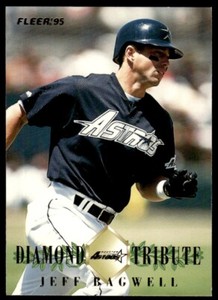 1995 Fleer Update Diamond Tribute Jeff Bagwell Houston Astros #1