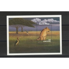LESOTHO FAUNA ANIMALI - LEONE - 1 BF MNH MF71559