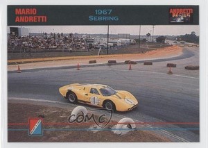 1992 Collect-A-Card Andretti Racing Mario Andretti #17 HOF