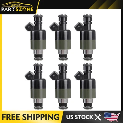 Inyectores de combustible 6 piezas para Chevrolet Malibu 3,1 L 1997-1999 Camaro 3,4 L 1993-1995 Foto 1 de 4