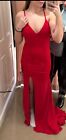 2023 Beautiful Red Jovani Prom Dress Size 0   In Great Condition  Only Worn Once
