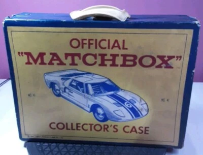 1966 LSNEY Official "MATCHBOX " Collector's Case  Holds 48 Vehicles All Original - Image 1 of 4