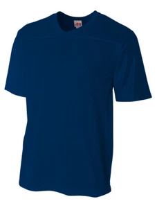 A4 Youth 100% Polyester Short Sleeves Moisture Wicking Flag & Fan Jersey NB4212 - Picture 1 of 9
