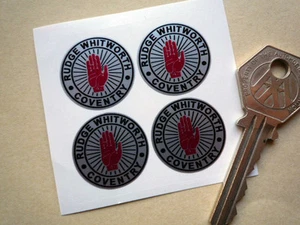 Rudge Whitworth Wire wheels stickers Jaguar Bentley ERA - Picture 1 of 1