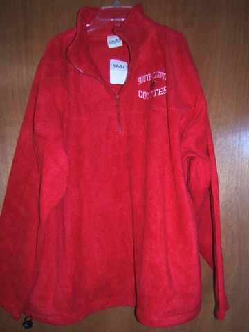 South Dakota Coyotes Old Varsity Brand Fleece Sweatshirt Embroidered XL NWT Cover